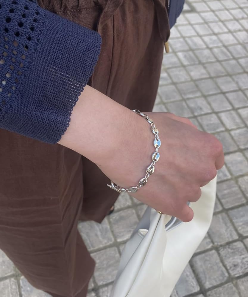 SILVER925 PIG NOSE BRACELET/シルバー/ブレスレット Amazon | [ランドワーズセレクト] JAMIRAY PIG NOSE BRACELET